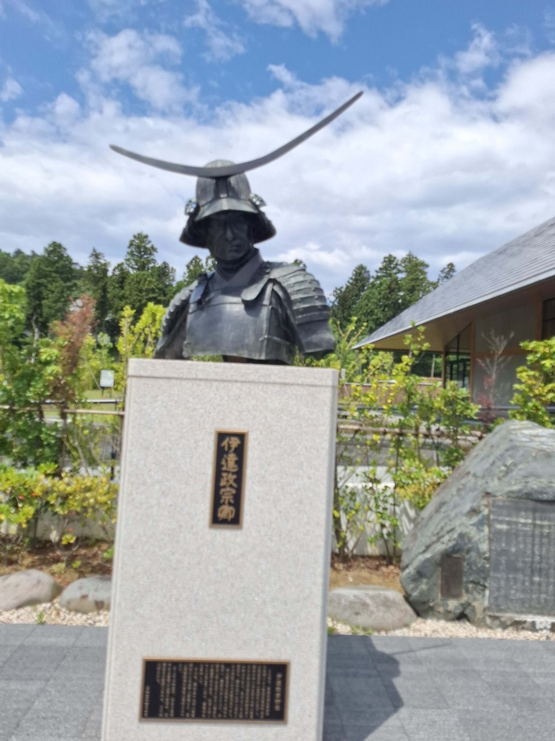 伊達政宗胸像